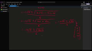 Solving a quadratic equation by formula method Class 10 Algebra Example 334 [upl. by Rialcnis]