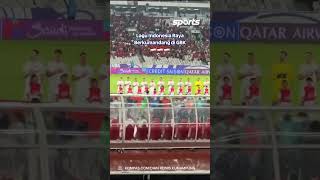 Indonesia vs Arab Saudi Lagu Indonesia Raya Berkumandang di GBK [upl. by Ginsberg]