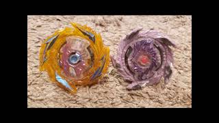 Beyblade Burst Battle Demise Hyperion H6 Vs Kolossal Fafnir F6 [upl. by Nairrad]