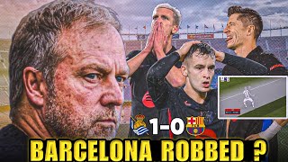 BARCELONA ROBBED AGAINST SOCIEDAD 😡 Real Sociedad vs Barcelona 10 Match Review La Liga 2024 [upl. by Damien]