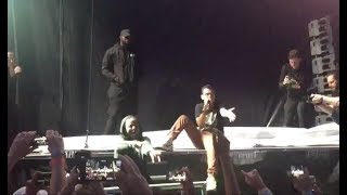 Sign Language Interpreter Goes Crazy During Logic Concert [upl. by Nyladam]