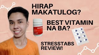 HIRAP KA BANG MAKATULOG  STRESSTABS MULTIVITAMINS  IRON REVIEW  MICHAEL LANUZA VLOGS [upl. by Htebsle]