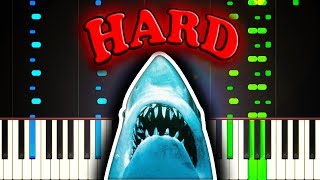 JAWS THEME  Piano Tutorial [upl. by Van]