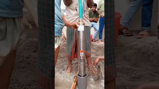 Submersible pump installation [upl. by Hgeilhsa573]