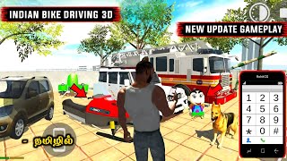 Indian Bike Driving 3d New Update Gameplay amp all Cheat Codes  Mobile GTA 5  Tamil  CMD Gaming 20 [upl. by Ardeen]