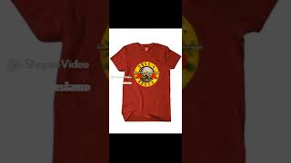 Guns N Roses T shirt shorts [upl. by Gnivre]