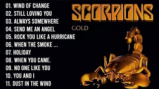 Scorpions Gold Greatest Hits Full Album 2024 🦂 Best Songs of Scorpions collection 80s 90s [upl. by Yob]