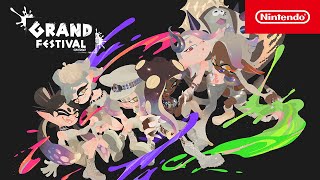 スプラトゥーン3 グランドフェスティバル 告知映像 [upl. by Atiekahs]