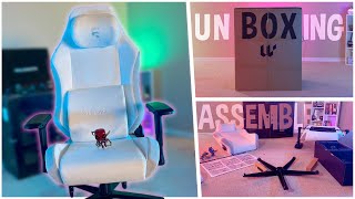 Blacklyte Athena Gaming Chair Unboxing  Assembly  First Impressions [upl. by Adanar]