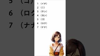 日本語の練習：数字の数え方 jlpt にほんご japaneeseを学ぶ 日本語 [upl. by Cavanaugh]