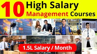 Top 10 High Salary Management Courses  Management Jobs In India Canada Dubai [upl. by Chaney604]