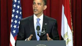 Obama Addresses Worlds Muslims [upl. by Kincaid]