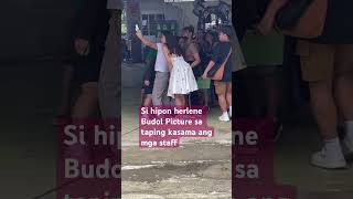 Hipon herlene budol sa Taping Binibining marikit hipon herlenebudol vlog funny fyp [upl. by Domineca]