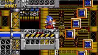 Sonic The Hedgehog 2  Chemical Plant Zone Act 2 [upl. by Hsirehc]