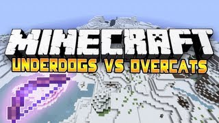 Minecraft MiniGame UnderDogs vs OverCats 1 wJerome Chimney amp Logdotzip [upl. by Naghem607]