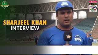 Sharjeel Khan Interview  Multan vs AJK  Match 13  National T20 202324  PCB  M1W1L [upl. by Arabeila]