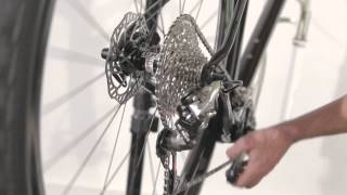 Installing amp adjusting the rear derailleur [upl. by Leonhard299]