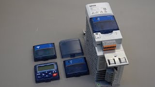 Lenze Keypad USBWLANModul oder Schutzabdeckung auf Lenze Frequenzumrichter montieren [upl. by Ayalahs]