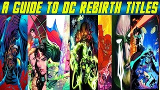 A Guide To DCs New Rebirth Titles [upl. by Isaac605]