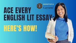 Ace Every English Lit Essay  HERES HOW [upl. by Seyah]