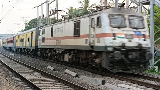 TIRUCHIRAPALLI  HOWRAH EXPRESS 🔥🎠🎪🗿 indianrailways viralvideo trending trainvideo [upl. by Nonarb]