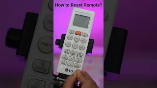 How To Reset LG Remote amp Set the Time acremote RemoteFeature Airconditioner remoteguide shorts [upl. by Rosamund740]