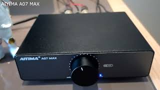 AIYIMA A07 MAX 48V Unboxing test de lampli sur des RECITAL AUDIO DEFINE  avec le FOSI AUDIO V3 [upl. by Llerrahs717]