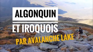 Randonnée Algonquin et Iroquois par Avalanche Lake Adirondacks [upl. by Isadore]