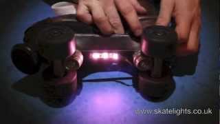 Fitting Example  skatelights LED Roller Skate Lights [upl. by Emsoc]