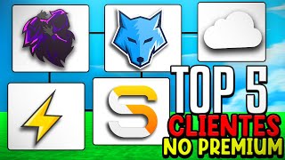 TOP 5 MEJORES CLIENTES NO PREMIUM para SUBIR FPS en MINECRAFT 2023 FPS BOOST 1000 FPS amp 0 LAG [upl. by Lindsay]