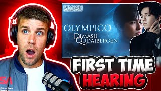 THIS IS IMPOSSIBLE  Rapper Reacts to Dimash  OLYMPICO First Reaction [upl. by Milda]