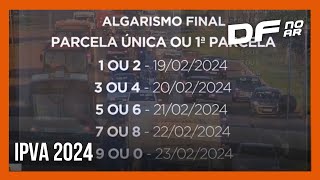 Confira o calendário completo de vencimento do IPVA 2024 [upl. by Ynattyrb]