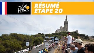 Résumé  Étape 20  Tour de France 2017 [upl. by Ayatahs]