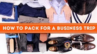 How To Pack A Suitcase Like A Pro For Travel  Pack ing Guide For Travelling Men [upl. by Eiramacissej679]