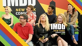 quotChilling Adventures of Sabrinaquot Cast Interview at New York Comic Con  NYCC 2018 [upl. by Quenna]