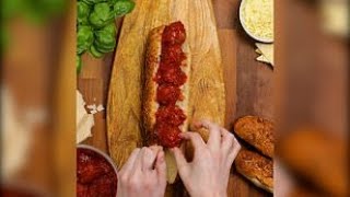 Subway releases meatball marinara melt sub recipe [upl. by Auqenehs]