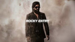 Rocky Entry BGM  Slowed  Reverb  Yash  KGF 2 🔥 [upl. by Selry]