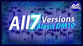 All 7 Versions Of The Alesis DM10 Compared [upl. by Publea]