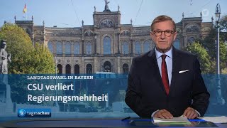 tagesschau 2000 Uhr 14102018 [upl. by Yarezed978]