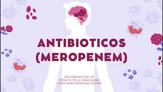 Antibióticos Clasificación Farmacocinética y Farmacodinamia del Meropenem [upl. by Nnylecoj]