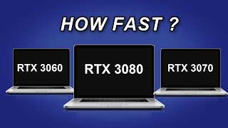 HOW FAST  RTX 3000 Series Laptop  Performance benchmarks [upl. by Gruver]