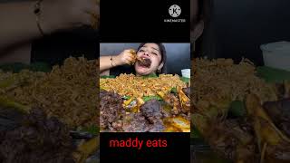 Aamir mutton biryaniKaala mutton Maddy eats [upl. by Rolland641]