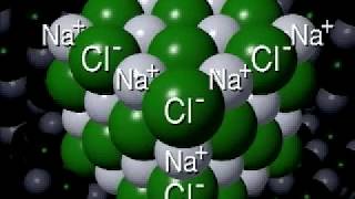 Ionization of sodium chloride  NaCl [upl. by Mieka]