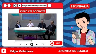 Experiencias Docentes en la apropiación del Plan y los Programas de estudio Educación Secundaria [upl. by Seppala]