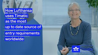 How Lufthansa uses Timatic as the most up to date source of entry requirements worldwide [upl. by Jerrilyn]