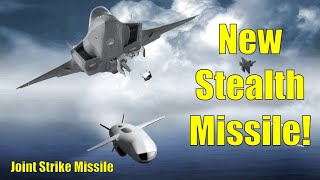 NEW STEALTH MISSILE  Joint Strike Missile JSM [upl. by Ahsoek]