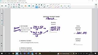 Lesson 31 Building a Budget Video Lesson Part 2 [upl. by Kcirrej]