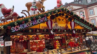 Christmas Market Frankfurt Germany [upl. by Hyacinthie13]