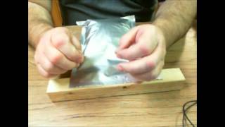 Vacuum Sealing mylar bags whand pump [upl. by Aseret]