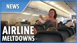 CRAZIEST airline meltdowns [upl. by Cleopatra198]